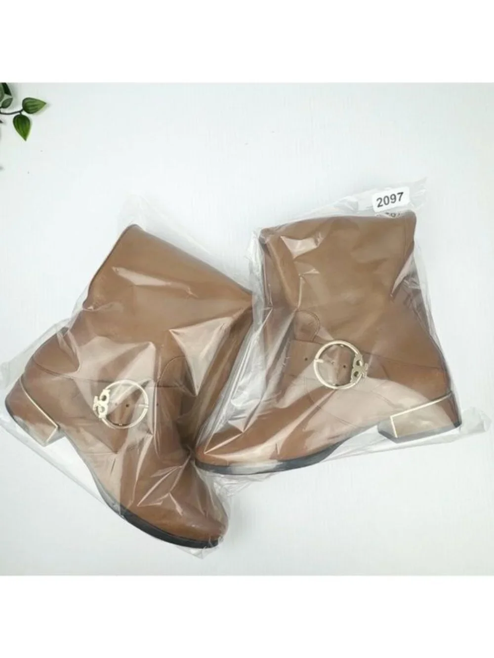 Tory Burch Sofia Riding Boots Hi Veg in Festival Brown Size 7